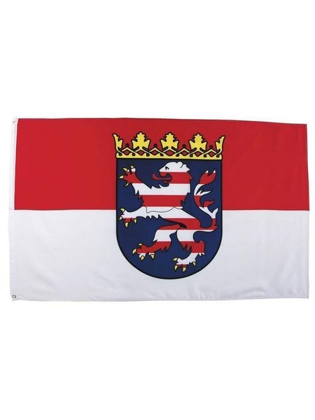 Fahne, Hessen, Polyester, Gr. 90x150 cm
