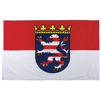 Lippu, Hessen, polyesterikatkokuituja, Gr. 90x150 cm