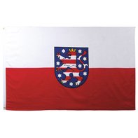 Flag, Thuringia, polyester, Gr. 90x150 cm