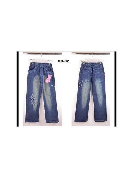 Jeans di bambini il blu CO-02 12 (152-158)