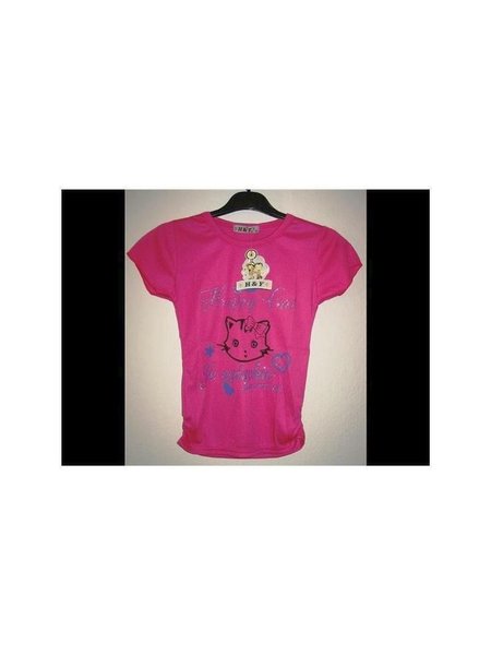 Kid´s Girls le T-Shirt WH-314 rose 2 (92-98)