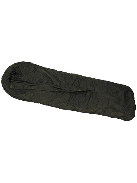 CZ/SK Sleeping-bag, OSN, mummy sleeping-bag, olive, gebr.