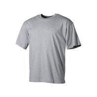 De VS, de helft arme T-shirt, grey, 160 g / m 2 M