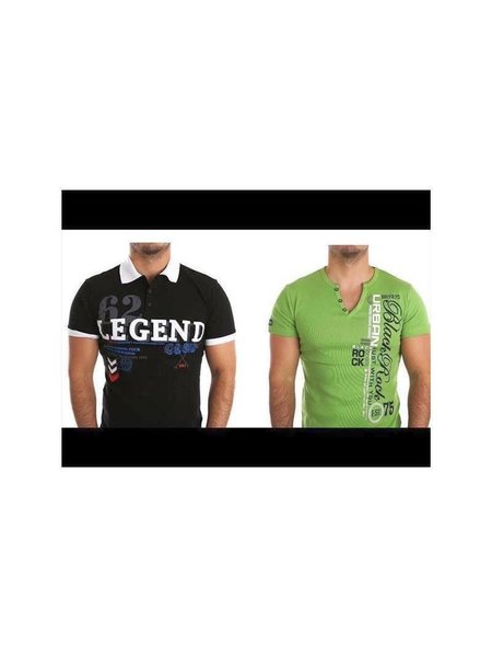Black Rock Herren PARTY Club T-Shirt GREEN 41248 XXL