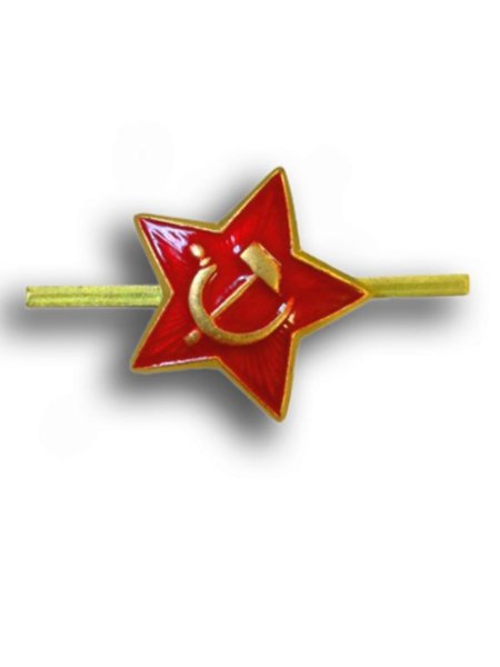 Russische Rode Ster orig grotendeels de USSR embleem een nieuwe badge