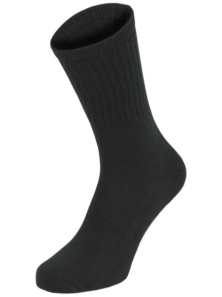 Leger Th 3 zwarte sokken stack