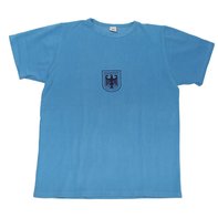 BW Camicia sportiva, blu, con laquila, il 5 / M / 48