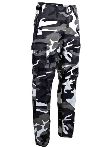 Cargo trousers city Camo ranger trousers