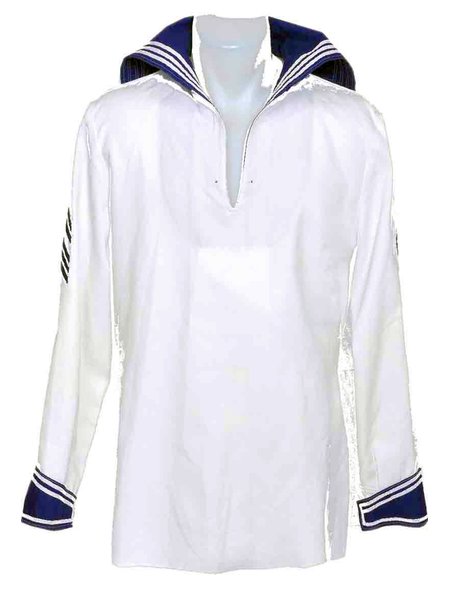 Original a camisa de marinheiro BW com o pescoço de marinha 1 / 162-88