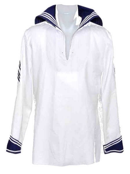 Original la chemise de matelot BW avec le col de marine 1 / 162-88