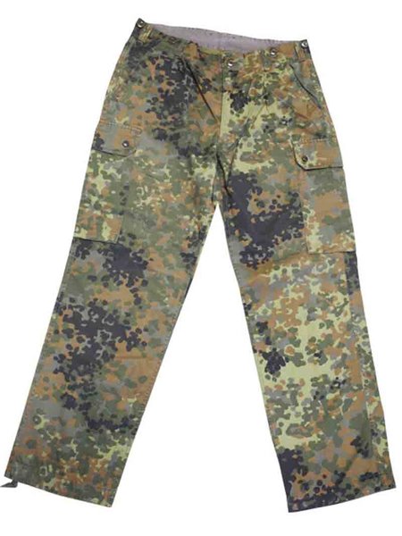 Original o exército da República Federal de Flecktarn o pantalón de campo 19