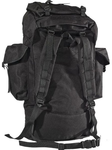 FEDERAL ARMED FORCES application backpack approx. 65 litres Black fight backpack