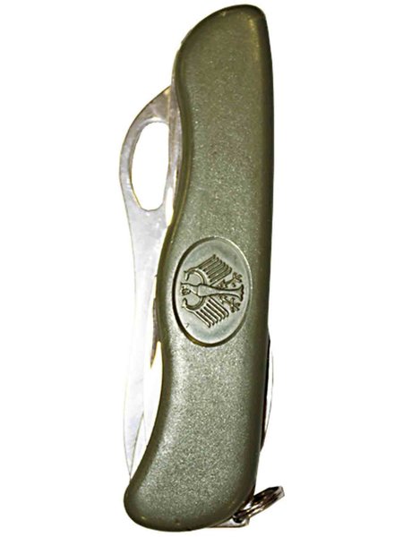 Original Bundeswehr Einhand Taschenmesser Oliv