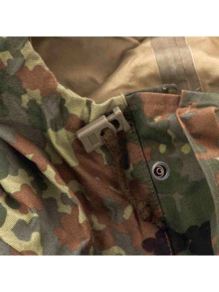 Original el ejército de la República Federal la chaqueta de protección de humedad el Voltmeter 56/58 mucho tiempo