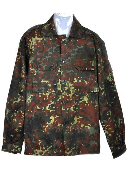 Het federale leger gebied Flecktarn shirt blouse gebied XXXL