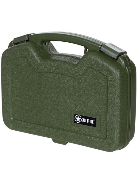 Gun suitcase plastic largely lockable Olive