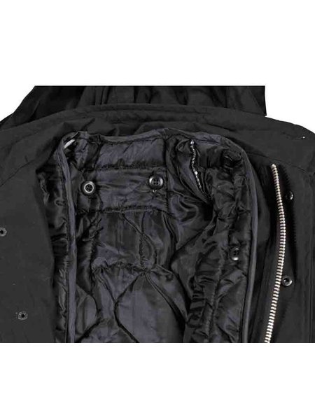 The US field jacket M65 black supra Olive black 4 XL