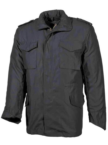 The US field jacket M65 black supra Olive black 4 XL