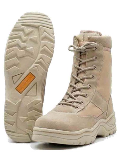 Outdoor of boat trekking shoes fight boot FEDERAL ARMED FORCES boot Beige
