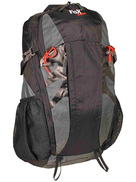 Backpack ARBER 30 grey black