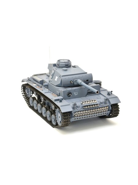 RC Tank chariot III 16 1 Heng kauan - Rauch&Sound 2,4Ghz - kaukosäädin