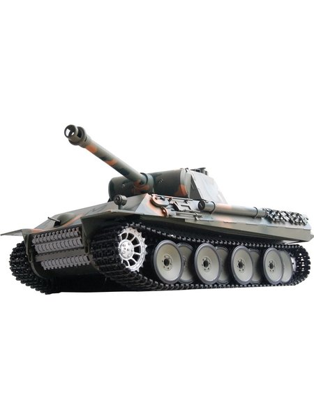 RC Panzer German Panther 1:16 Heng Long -Rauch&Sound+Metallgetriebe und 2,4Ghz