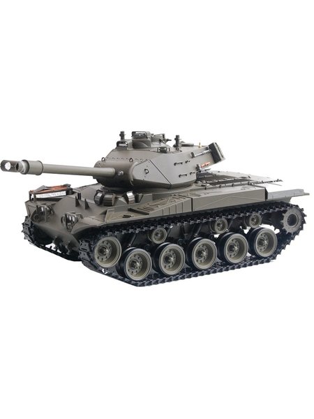 RC Tank M41 A3 FULLER BULLDOG Heng pitkä - ja Rauch&Sound+Metallgetriebe 2.4Ghz