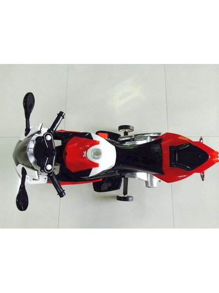 Child vehicle - Elektro child motorcycle - from BMW licences S1000RR 12V7Ah-red