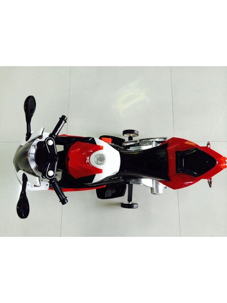 Kinderfahrzeug - Elektro Kindermotorrad - von BMW lizenziert S1000RR 12V7Ah- rot