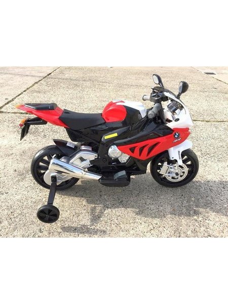 Veículo de meninos - A motocicleta de meninos elétrica - do BMW licencia vermelho S1000RR 12V7Ah-