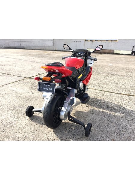 Veículo de meninos - A motocicleta de meninos elétrica - do BMW licencia vermelho S1000RR 12V7Ah-