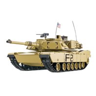 RC Coraza M1A2 de Abrams 1:16 Heng Long-Rauch&Sound + a...