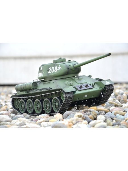 RC Tank venäläisten T-34 / 85 16 1 Heng kauan - Rauch&Sound + metal gear ja 2,4Ghz