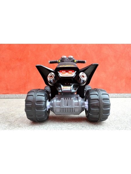 Child vehicle - Elektro Kinderquad black, 2x12V engines - 12V7Ah accumulator