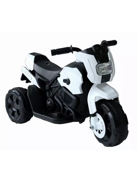 Veículo de meninos a motocicleta de meninos elétrica - o alvo de triciclo