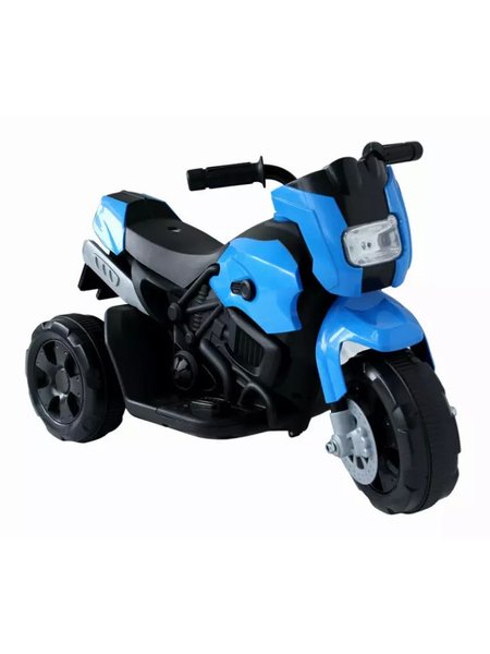 Veicolo di bambini la motocicletta di bambini elettrici - il blu di triciclo