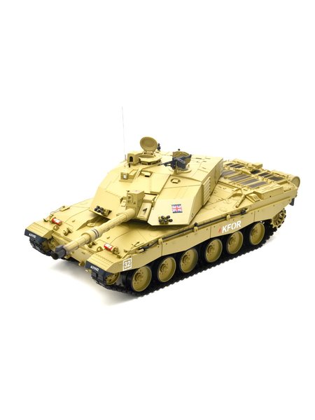 RC Panzer Britischer Challenger 2 Heng Long 1:16 mit Rauch&Sound und Metallgetriebe -2,4Ghz