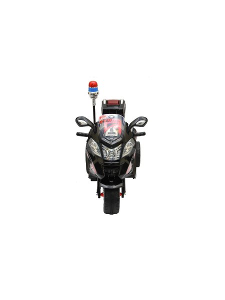 Motocicleta de meninos elétrica - a póliza o desenho-015 - o 6Voltmeter o acumulador - negro-vermelho