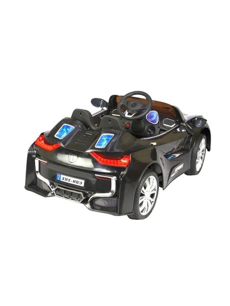 Vehículo de niños - Coche eléctrico CONCEPT-2 2x30W - 2x 12V-2,4Ghz, con MP3 Negro
