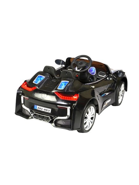 Vehículo de niños - Coche eléctrico CONCEPT-2 2x30W - 2x 12V-2,4Ghz, con MP3 Negro