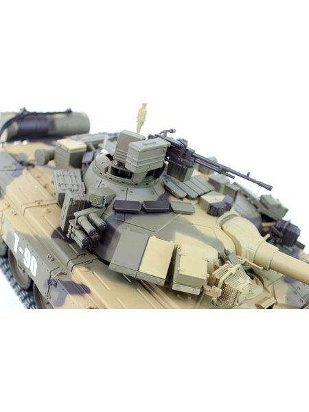 RC Tank Russland T90 Heng Long 1:16 with Rauch&Sound and metal gear-2,4Ghz