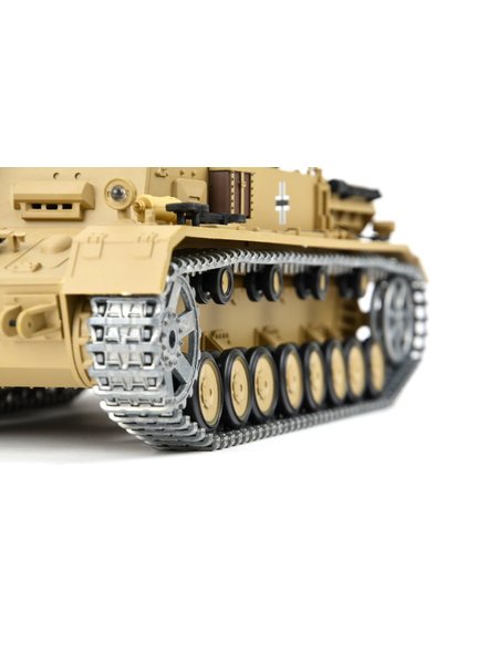 RC Tank chariot IV Ausf. F-1 Heng kauan 16 1 harmaan kanssa R&S+Metallgetriebe+Metallketten +2.4Ghz kohden