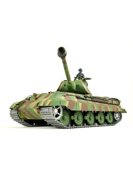 RC Tank van de Bengaalse tijgers Duitse Heng met 1:16 lang Rauch&Sound, metal gear, ijzeren kettingen en per 2.4Ghz Vonk