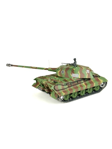 RC Tank van de Bengaalse tijgers Duitse Heng met 1:16 lang Rauch&Sound, metal gear, ijzeren kettingen en per 2.4Ghz Vonk