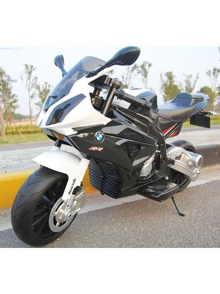 Véhicule denfant - La motocyclette denfant électrique - de BMW licencie S1000RR 12V7Ah - Noir