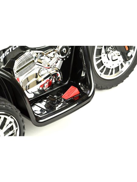 Elektro child motorcycle - insurance policy of design - 6 V of accumulator black