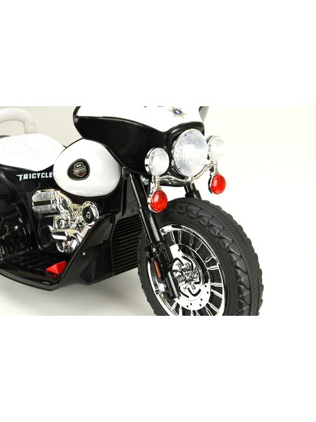 Motocicleta de niños eléctrica - la póliza del diseño - el 6Voltmeter Negro de acumulador