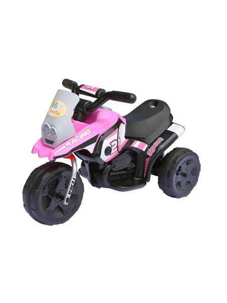 Véhicule denfant la motocyclette denfant 318 électrique - le tricycle - 3 couleurs au rose de choix