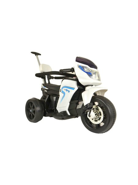 Motocicleta de niños eléctrica 108 - el triciclo con Schiebestange y pedales - el blanco