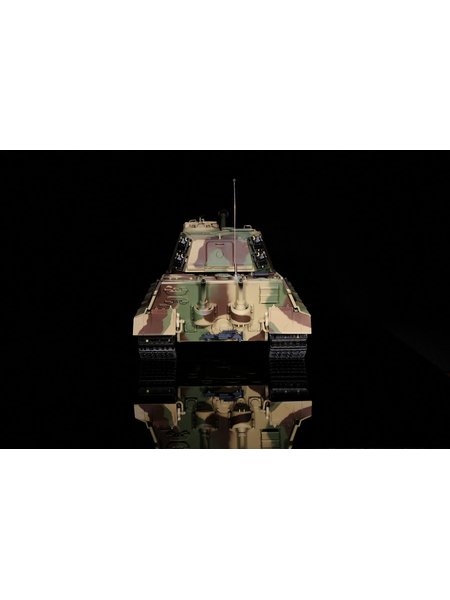 RC Tank of German Bengal tigers - Henschelturm 1:16 Heng Long with smoke and sound, Metallgetriebe+Metallketten+2,4Ghz PER